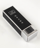 Lápiz Labial Personalizado al por Mayor, con Etiqueta Privada, en Papel Reciclable Plegable, con Laminación Brillante/Mate, Impresión a Todo Color