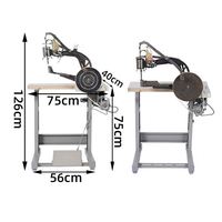 Machine à réparer les chaussures 001, manuelle ou électrique, machine à coudre pour la réparation de chaussures