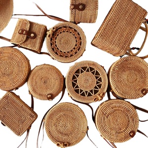 Bolso de Mano de Ratán Vintage Hecho a Mano para Mujer, de Vietnam, con Forro de Algodón |   Pedidos al por Mayor |   Alta Durabilidad |   Precios Competitivos - Product Image 3