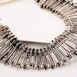 ZQT307-collar Vintage de Dubái, gargantilla de aleación antiplateada para mujer - Product Image 3