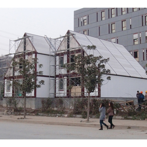 Hiện đại công nghiệp kim loại Barn thép cấu trúc barndorium tấm cách nhiệt cho văn phòng nhà để xe nhà kho công nghiệp nhà văn phòng - Product Image 6