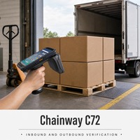 Chainway C72 UHF RFID Handheld Reader Long Range Wireless Inventory and Asset Management for Warehouse