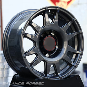 Nouvelle conception de jantes de course Corse Evo de 15, 16, 17 et 18 pouces, jantes en alliage forgé pour 4x4 tout-terrain, 5x112, 5x130, 5x150, 5x114.3, 6x139.7, 5x120, 25 mm ET - Product Image 3