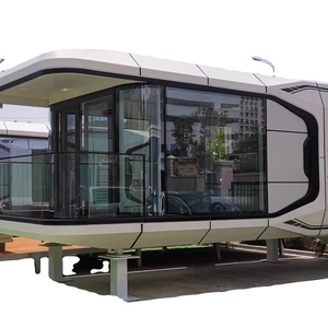 Casa prefabbricata cabina portatile casa modulare casa contenitore capannone capanna spazio capsula temporanea spazio abitazione - Product Image 1