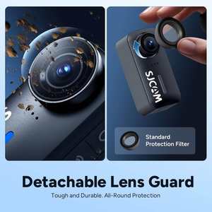 Caméra d'action étanche 4K SJCAM C110 Plus, <span class=keywords><strong>enregistreur</strong></span> vidéo sportif unique avec Wi-Fi pour <span class=keywords><strong>TikTok</strong></span> Instagram, type de support MicroSD - Product Image 6