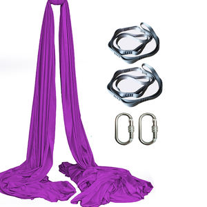 Ensemble de hamac de <span class=keywords><strong>yoga</strong></span> en nylon pour débutants, utilisation à domicile, léger, durable, balançoire de <span class=keywords><strong>yoga</strong></span> <span class=keywords><strong>aérien</strong></span>, sangles faciles à installer, mousquetons - Product Image 1