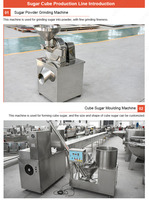 Ligne de production de sucre en cube à prix d'usine, machines de formage, machine à fabriquer du sucre brun