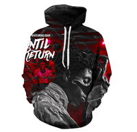 Sweat-shirts imprimés en 3D pour hommes, rappeur Youngboy, impression numérique 3D, tailles grandes, imprimés sur toute la surface, vêtements de style rap et hip-hop