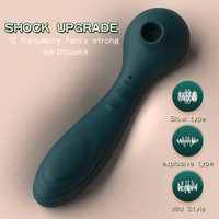 Fabrikpreis Erwachsenen-Neuheiten Sexspielzeug Saugvibrator Klitoris-Sauger Vibrierender USB-Aufladbarer Wasserdichter Vibrator mit 10 Geschwindigkeiten