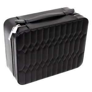 Donne ragazze Organizer anello orecchino collana orologio portabile gioielleria custodia cerniera ghiaccio viaggio in pelle <span class=keywords><strong>portagioie</strong></span> - Product Image 1