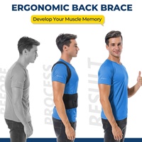 MR bas prix réglable respirant lombaire épaule cou soutien Posture correcteur améliore la protection soutient meilleure Posture