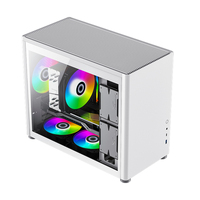 GAMEMAX – boîtier haute performance M-ATX pour pc gamer en verre trempé