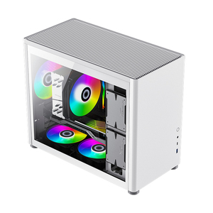GAMEMAX – boîtier haute performance M-ATX pour <span class=keywords><strong>pc</strong></span> <span class=keywords><strong>gamer</strong></span> en verre trempé - Product Image 2