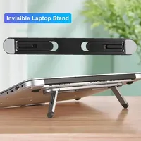 Support de refroidissement universel pour ordinateur portable pour Macbook Pro 13 15 Air Lenovo Samsung Support de refroidissement pour ordinateur portable Support invisible pour ordinateur portable