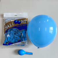 Perlengkapan Dekorasi Pesta Ulang Tahun Balon Latex Matte 10 Inch 2.2g untuk Pengaturan Latar Dalam & Luar Ruangan