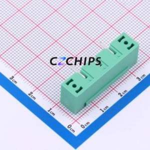 MX2EDGRM-7.62-03P-GN01-Cu-A Plug-in Terminal Block Bent Lead Through Hole,P=7.62mm Board-to-Board / Socket - Closed Screw Fixing - Product Image 2