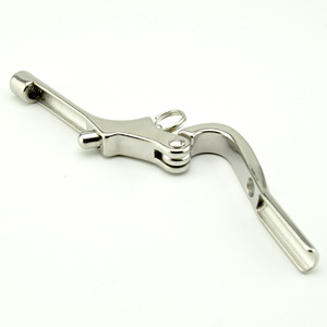 Gancho de Resorte de Liberación Rápida Tipo Pistola de Acero Inoxidable 316, Herraje Marino, Tamaños de 3 y 4 Pulgadas, SSA CWJ62 - Product Image 3