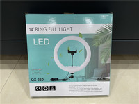 Nouvelle Lampe Annulaire LED Portable OEM de 14 pouces (36 cm) pour Studio YouTube, Maquillage, Vidéo et Selfie, Idéale pour TikTok
