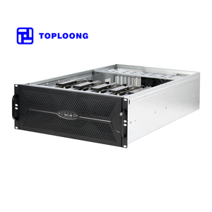 Caja de servidor para 5 GPU de alto rendimiento, chasis de servidor para GPU compatible con tarjetas gráficas <span class=keywords><strong>3080</strong></span>, 3090, 4080, 4090, A100 para minería con GPU. - Product Image 1