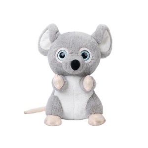 Nuevo diseño ratón rata suave <span class=keywords><strong>Peluche</strong></span> de juguete de <span class=keywords><strong>peluche</strong></span> grandes ojos brillantes gris y blanco ratón de <span class=keywords><strong>peluche</strong></span> de juguete - Product Image 1