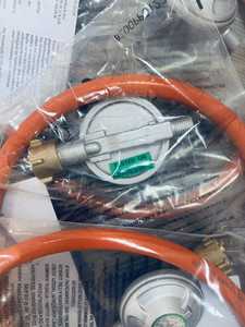 Piezas de parrilla de barbacoa para cocinar en casa de Alemania, regulador Manual de propano con medidor de presión, estructura de potencia Manual para <span class=keywords><strong>Gas</strong></span> - Product Image 3