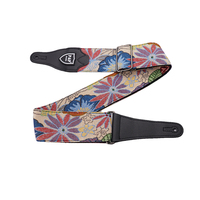 Sangle de guitare vente chaude nouveau Design en gros sangles personnalisées sangles de guitare réglables professionnelles ceintures de guitare acoustique