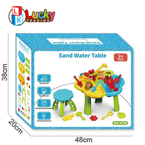 Jouets d'été Lucky Toys, jouets d'extérieur pour enfants, <span class=keywords><strong>table</strong></span> de plage, <span class=keywords><strong>table</strong></span> d'activités sensorielles, <span class=keywords><strong>table</strong></span> <span class=keywords><strong>à</strong></span> <span class=keywords><strong>sable</strong></span> et <span class=keywords><strong>à</strong></span> eau - Product Image 5