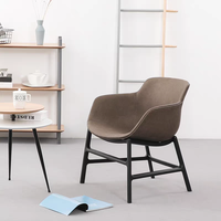 Vente en gros de meubles de maison fauteuil moderne et relaxant confort en cuir artificiel baignoire de loisirs chaise de salon pour café