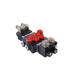 Vanne hydraulique solénoïde P40, 40L/min 250bar, vanne directionnelle monobloc 24V DC pour camion benne, directement de l'usine chinoise - Product Image 3