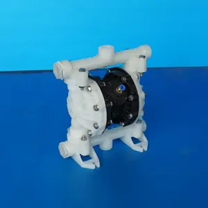 气动双隔膜泵3/4 "68L/min聚丙烯橡胶隔膜可选用于化学工业水处理