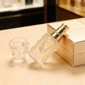 Small Batch Custom 3ml Crystal Glass <b>Perfume</b> <b>Bottles</b> Refillable Mini Geometric Spray Vials for Fragrance <b>Samples</b> - Product Image 3