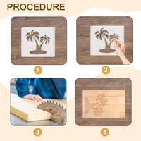 Modèles de gabarits pour routeurs à bois, gabarit d'incrustation en acrylique pour routeur