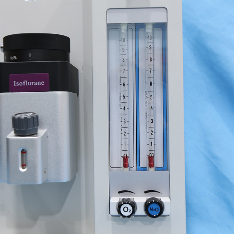 Máquina de anestesia quirúrgica portátil de hospital Aprobado por CE para anestesia médica para humanos y veterinaria