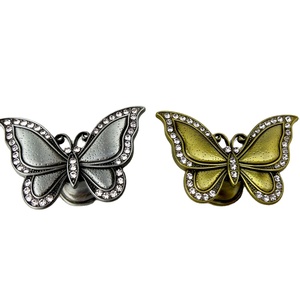 Bongo BGK15005 M4 <strong>Diamante</strong> Butterfly Cabinet Handles Zinc Plated Modern Colors - Product Image 1