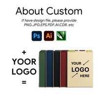 Cuadernos Espirales Promocionales con Impresión de Logotipo Personalizado, Venta al Por Mayor, Regalo Corporativo de Primera Calidad, A4/A5/B5