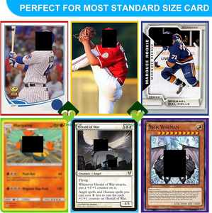 Groothandel Premium Matte Standaardformaat Kaarthoezen Perfecte Pasvorm Dekbeschermer Voor Mtg Tcg Yugioh-Gamekaarten - Product Image 5