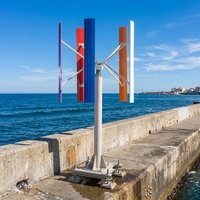 Système d'énergie éolienne 400V, générateur éolien de type H, éolienne verticale de 100 kW