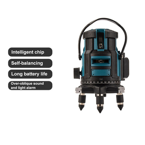 Nivel Láser Autonivelante de Haz Verde IP54 Resistente al Agua, 2, 3, 5 Líneas, 6 Puntos, Nivel Láser Económico - Product Image 2