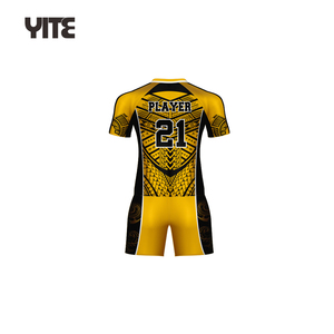 Hoge Kwaliteit 100% Polyester Rugby Jersey Uniform Custom Design Sublimatie League Rugby Jersey - Product Image 3
