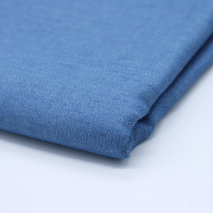 Tela vaquera de sarga teñida con hilo de algodón de 4 oz, lavada, 145 cm de ancho, índigo azul negro, tejido liso sin elasticidad - Product Image 4