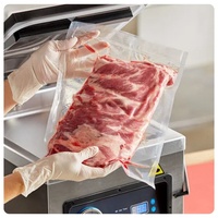 Sacs d'emballage alimentaire en nylon et polyéthylène 7 couches co-extrudées, surface lisse, pour scellage sous vide des fruits de mer