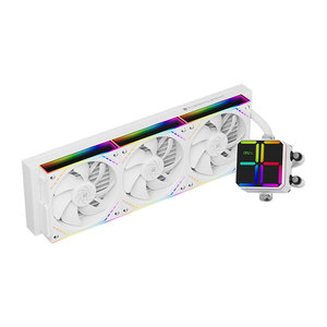 Caja de Ordenador MAGIC <span class=keywords><strong>QUBE</strong></span> 360 ARGB Negra con Rodamiento Fluido de Cobre y Aluminio, Disipador de Calor de Bajo Ruido y Alto Flujo de Aire para Sistema de Refrigeración por Agua - Product Image 2