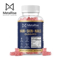 Gomitas Veganas de Biotina de Alta Potencia, 60 Unidades, 2 Diarias, para un Cabello Saludable, Uñas Fuertes y Refuerzo del Sistema Inmunitario