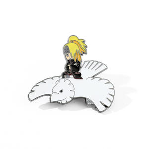 Uchiha <span class=keywords><strong>Itachi</strong></span>-broches de dibujos animados para niños, insignias Uzumaki, decoración de ropa, 3 diseños, novedad - Product Image 5