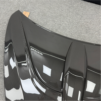 Capot moteur ventilé en fibre de carbone sèche style N pour McLaren 570GT 570S 540C 2016-2019, fixation par vis