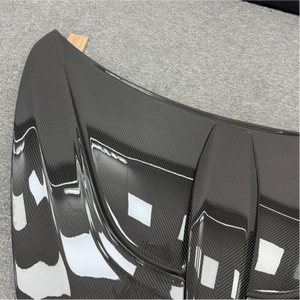 Capot moteur ventilé en fibre de carbone sèche style N pour McLaren 570GT 570S 540C 2016-2019, fixation par vis - Product Image 6