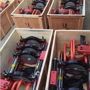 Chất lượng cao thủy lực HDPE Ống mông Fusion Máy hàn 90-315 mét cho hệ thống ống nước với 5 năm bảo hành mới - Product Image 1