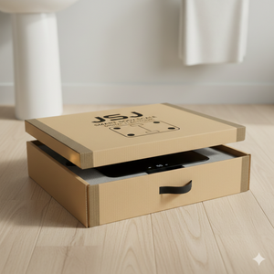 Boîte d'emballage portable <span class=keywords><strong>pour</strong></span> masseur oculaire avec couvercle magnétique, étui cadeau <span class=keywords><strong>pour</strong></span> <span class=keywords><strong>appareil</strong></span> de thérapie par vibration et chaleur - Product Image 2