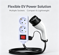 Pistolet de décharge EV V2L avec multiprise, adaptateur de véhicule électrique pour alimentation extérieure de voiture