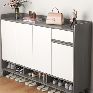 Mueble Zapatero Moderno de Metal para Sala de Estar con Diseño Ecológico y Duradero para Almacenamiento en Interiores - Product Image 1